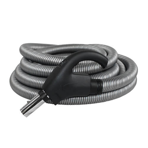 Cen-Tec 3200 Central Vacuum Electric Hose 2 Yr Warranty Silver