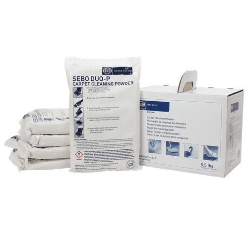 Sebo 0472AM duo-P Cleaning Powder 5.5 Lb Size