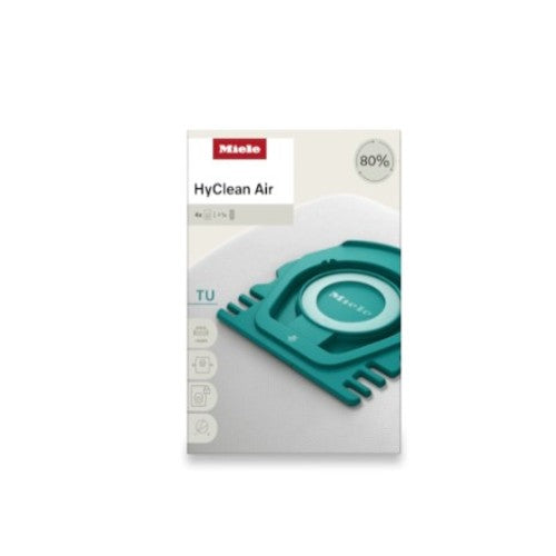 Miele 12774420 TU HyClean Air Vacuum Bags 4-Pack