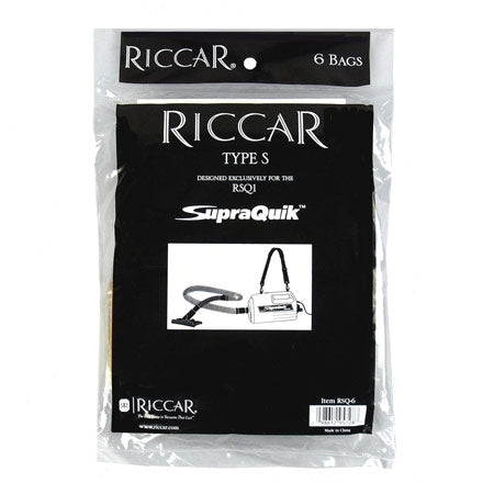 Riccar RSQ-6 Paper Bags For Supraquik Type S