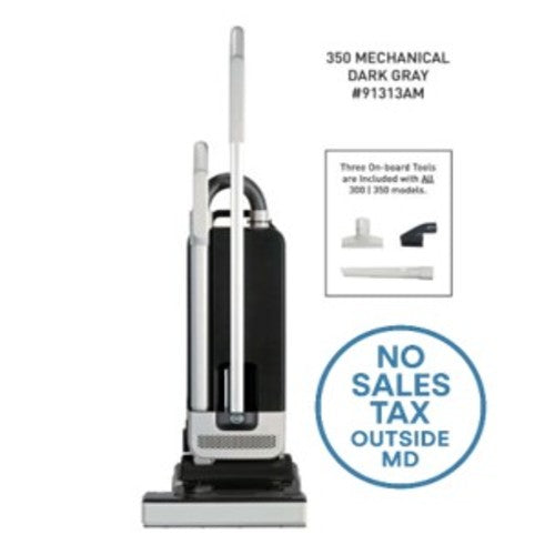Sebo 91313AM 350 Mechanical Upright Light Grey/Grey Black