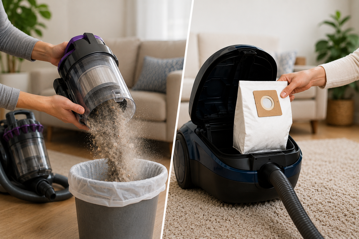 Which Is Better: Bagless Vacuums or Vacuums with Bags?