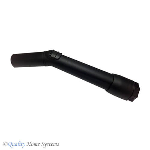 Curved Wand 1 1/4" Friction Black Plastic