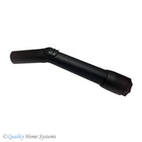 Curved Wand 1 1/4" Friction Black Plastic
