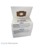 Beam 110360 Central Vacuum Bags 3-Pk