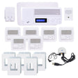 IntraSonic RETRO-MVPAC 5-Room Vertical Intercom Kit White With Bluetooth