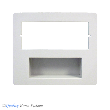 IntraSonic RETRO-MCTP Combination Cover Plate White