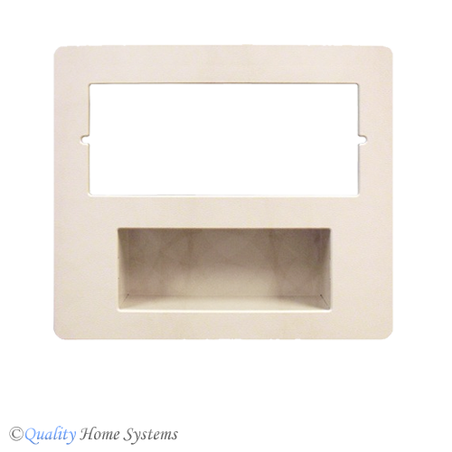 IntraSonic RETRO-MCTPA Combination Cover Plate Almond