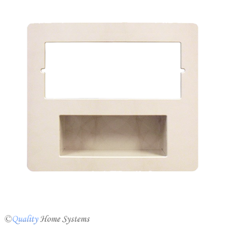 IntraSonic RETRO-MCTPA Combination Cover Plate Almond
