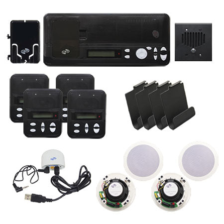 IntraSonic I2000MC4PACB Basic Pack Black W-Bluetooth Receiver