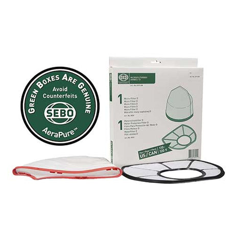 Sebo 8191AM Filter Set - D4