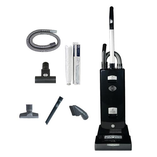 Sebo 91540AM Automatic X7 Premium Pet Upright Vacuum Black