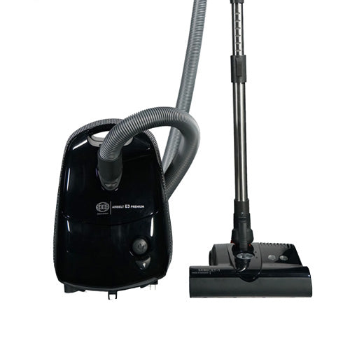 Sebo 91650AM Airbelt E3 Premium Canister Vacuum with ET-1 Power Head Black