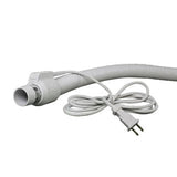 Valuflex Central Vacuum Electric Hose Flush 30 Ft Pigtail Gray