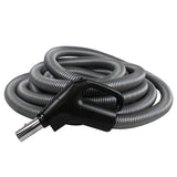 Low Voltage Central Vacuum Hose Gas Pump Silver 5 Yr Warranty