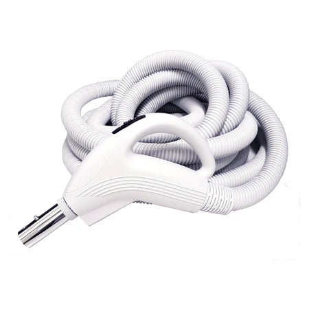 Valuflex Central Vacuum Electric Hose Flush 30 Ft Pigtail Gray