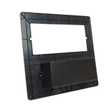 IntraSonic RETRO-MCTPB Combination Cover Plate Black