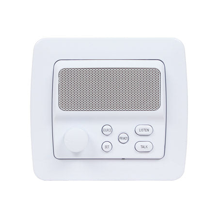 IntraSonic RETRO-MV4PAC 4-Room White Vertical Intercom Kit with Bluetooth