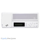 IntraSonic RETRO-MHPAC 5-Room Horizontal Intercom Kit with Bluetooth White