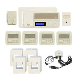 IntraSonic RETRO-MV4PACA 4-Room Almond Vertical Intercom Kit W-Bluetooth