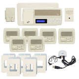 IntraSonic RETRO-MVPACA 5-Room Vertical Intercom Kit Almond W-Bluetooth