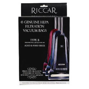Riccar RBH-6 Hepa Bags For 8000 Series Type B  6-Pk