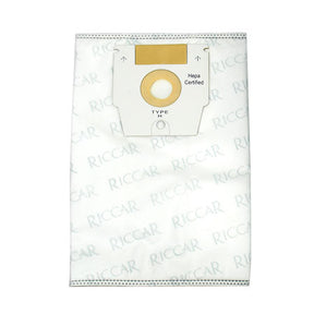 Riccar RHH-6 Hepa Bags For Most Canisters Type H 6-Pk