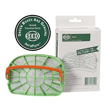 Sebo 7012AM Motor Protection Filter for FELIX
