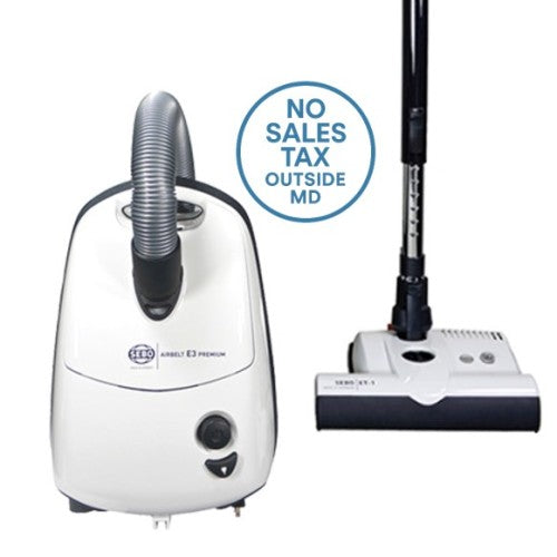 Sebo 91646AM Airbelt E3 Premium Canister Vacuum with ET-1 Power Head