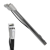 36291 Upper Wand with Flush Cord Management Gray